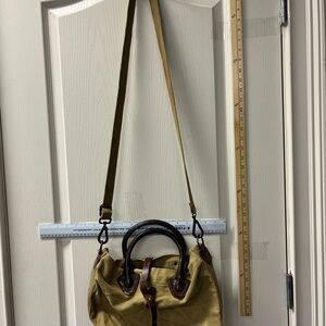 Denim & Supply Ralph Lauren Tan and Brown Crossbody Bag